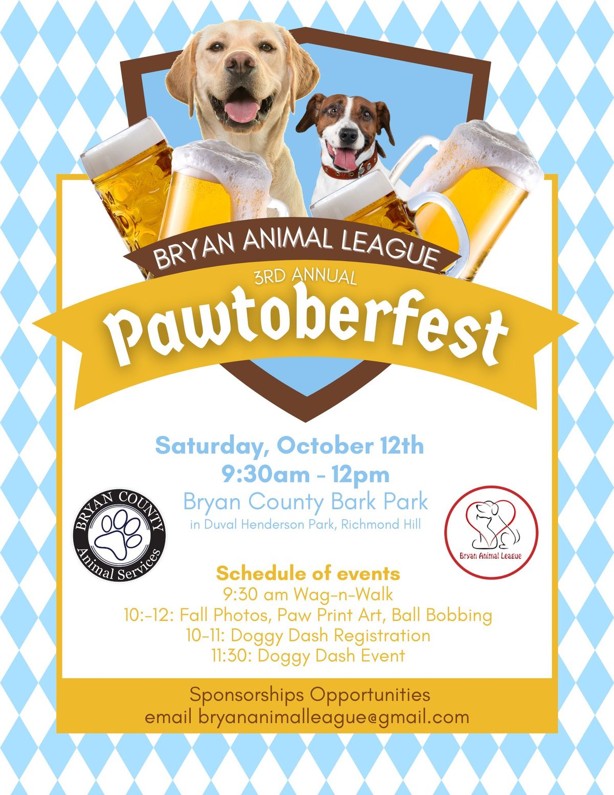 3rd Annual Pawtoberfest