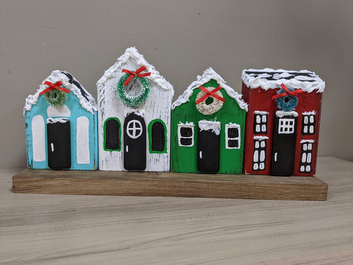 DIY Workshop: Holiday Village - December 7 (1:00pm-4:00pm)