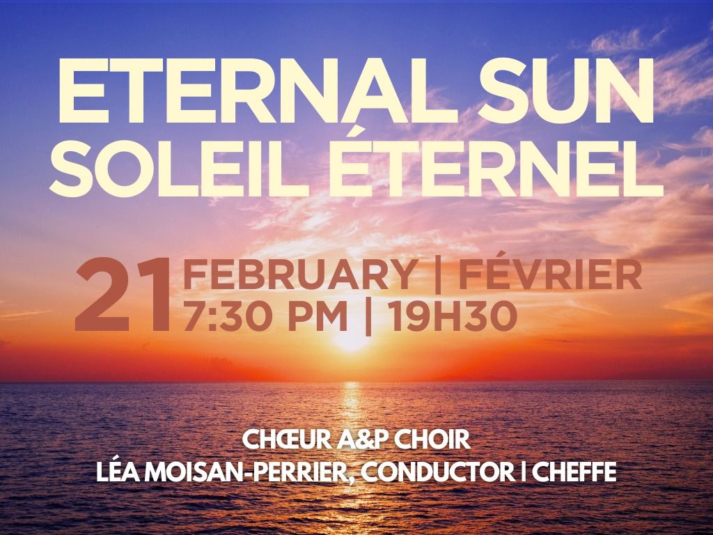 Eternal Sun \/ Soleil \u00e9ternel 