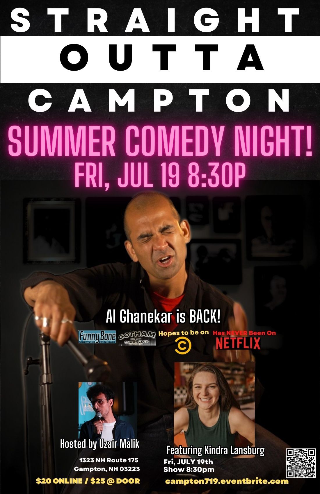 STRAIGHT OUTTA CAMPTON Summer Comedy Night!