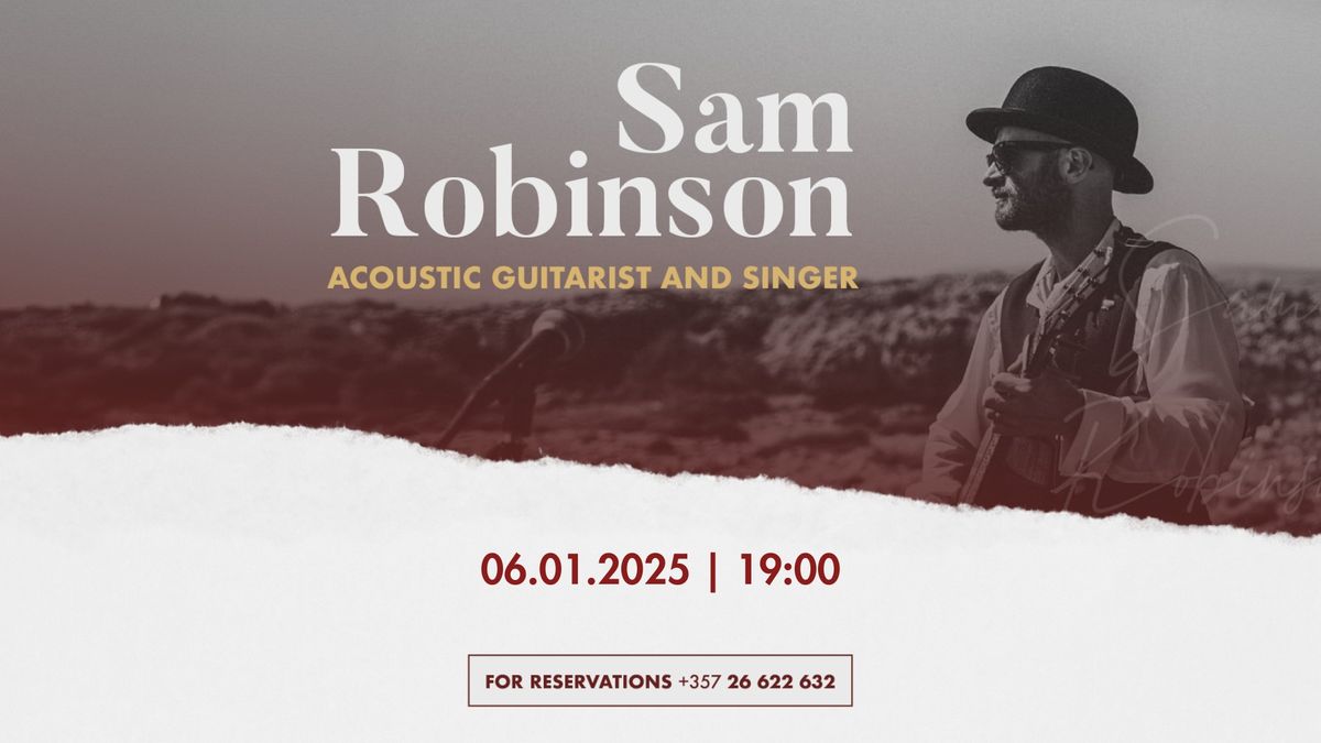 Sam Robinson LIVE