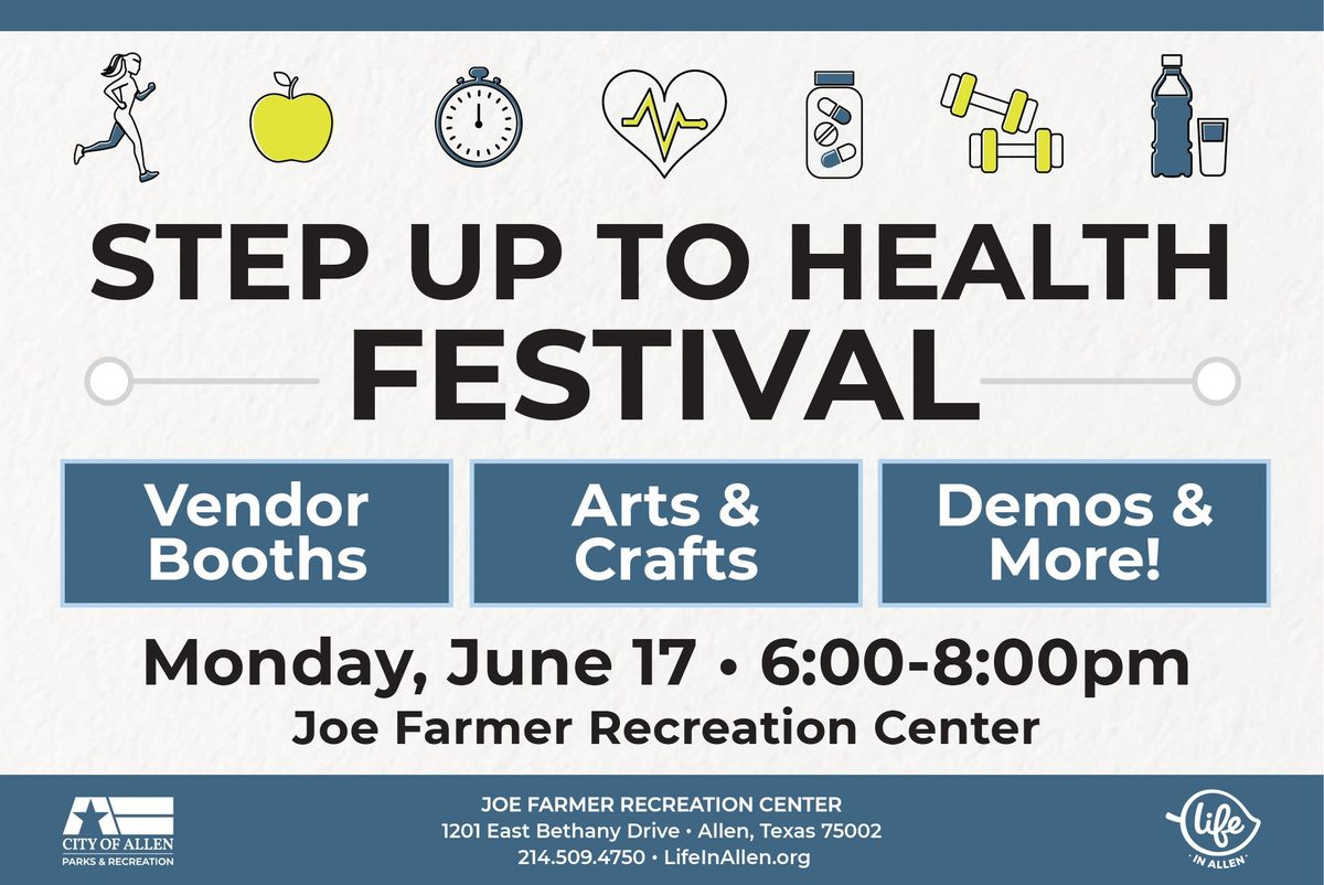 Step Up to Health Festival