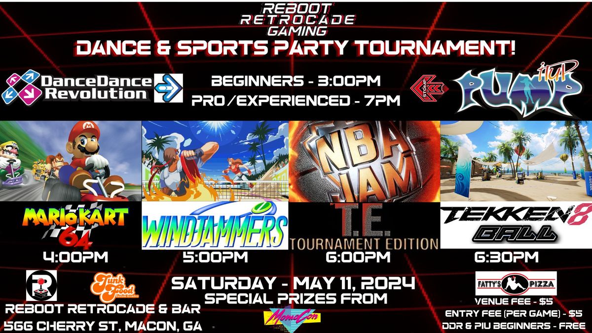 Reboot Dance & Sports Party Tournament