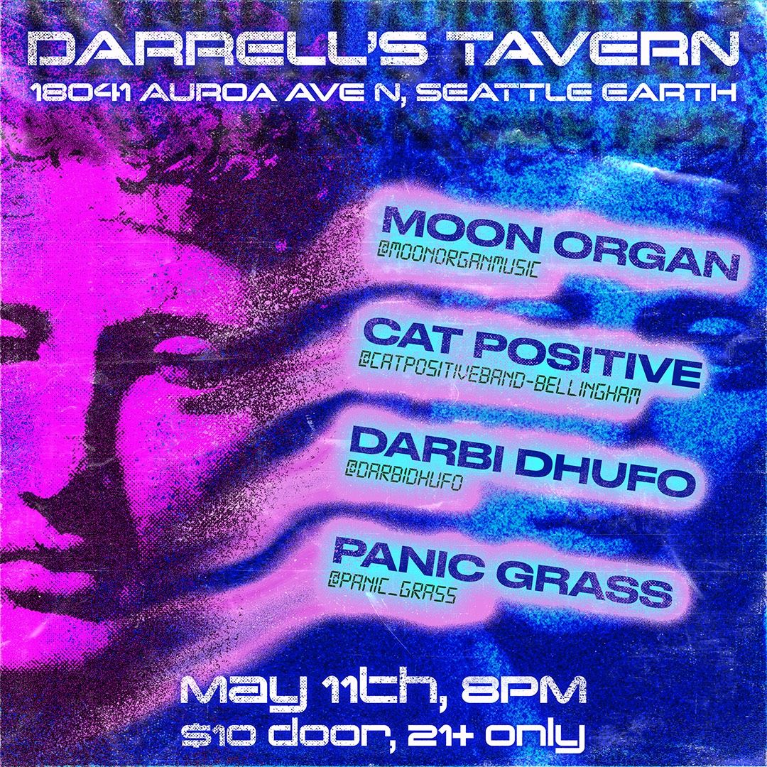 Darbi Dhufo, Panic Grass, Cat Positive, Moon Organ
