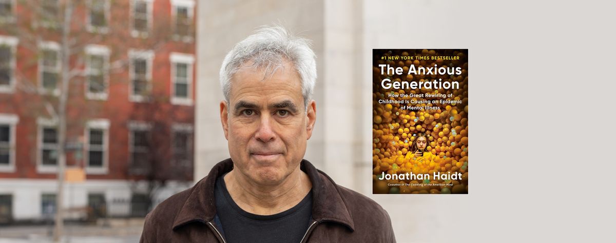 Jonathan Haidt at Arlington Theatre