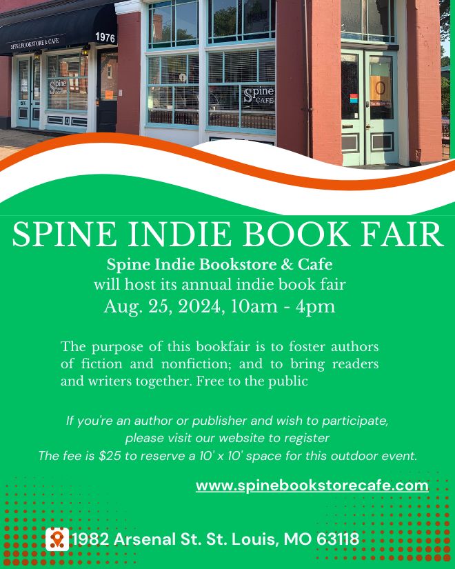 Spine Indie Book Fair, 2024