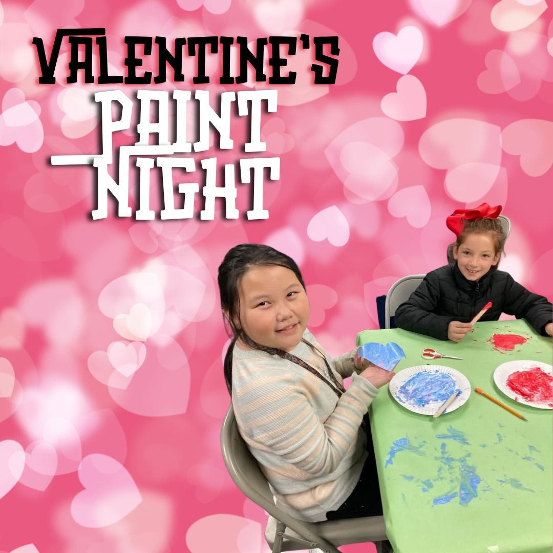 Valentine's Themed Paint Night