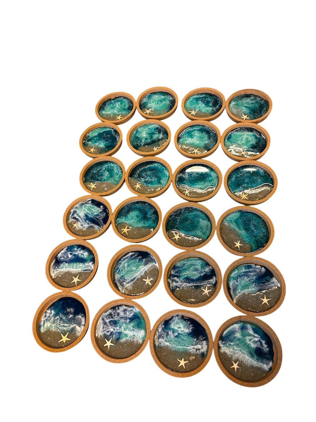 Ocean Vibes Resin Coaster  Workshop