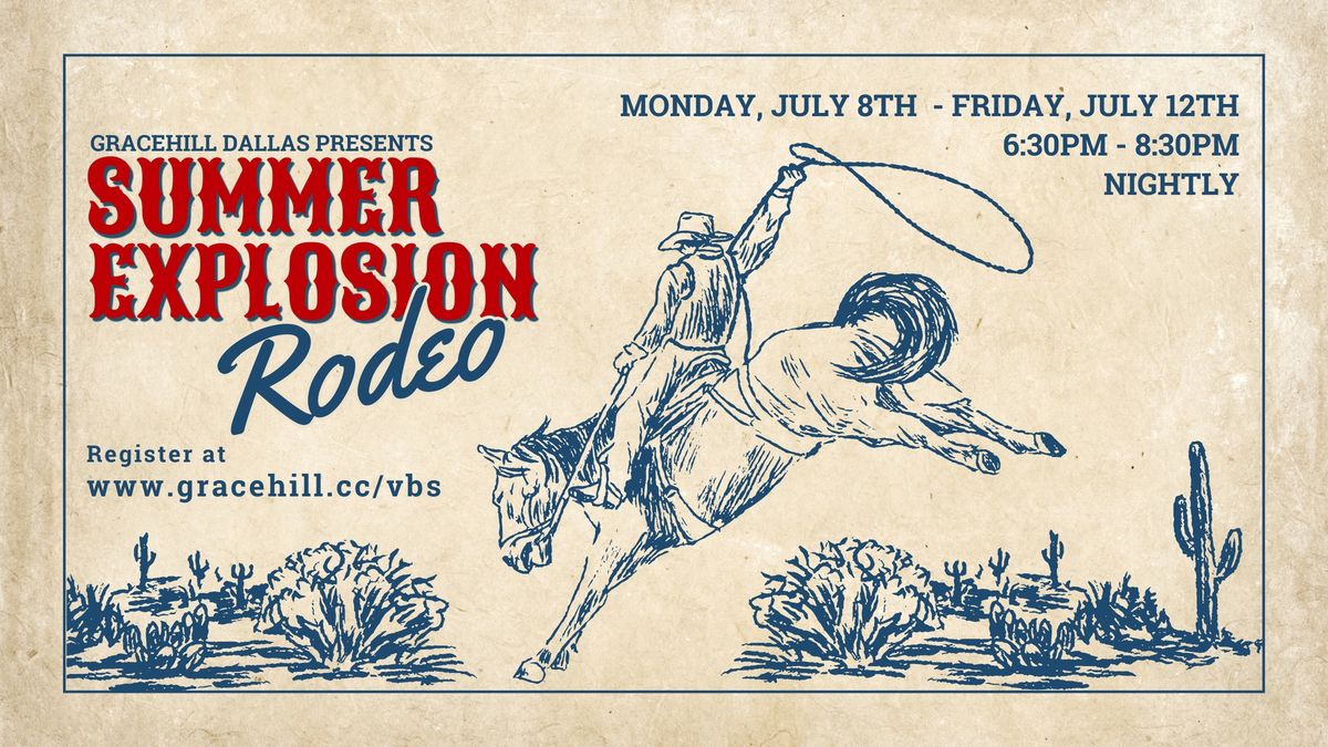 Summer Explosion Rodeo VBS