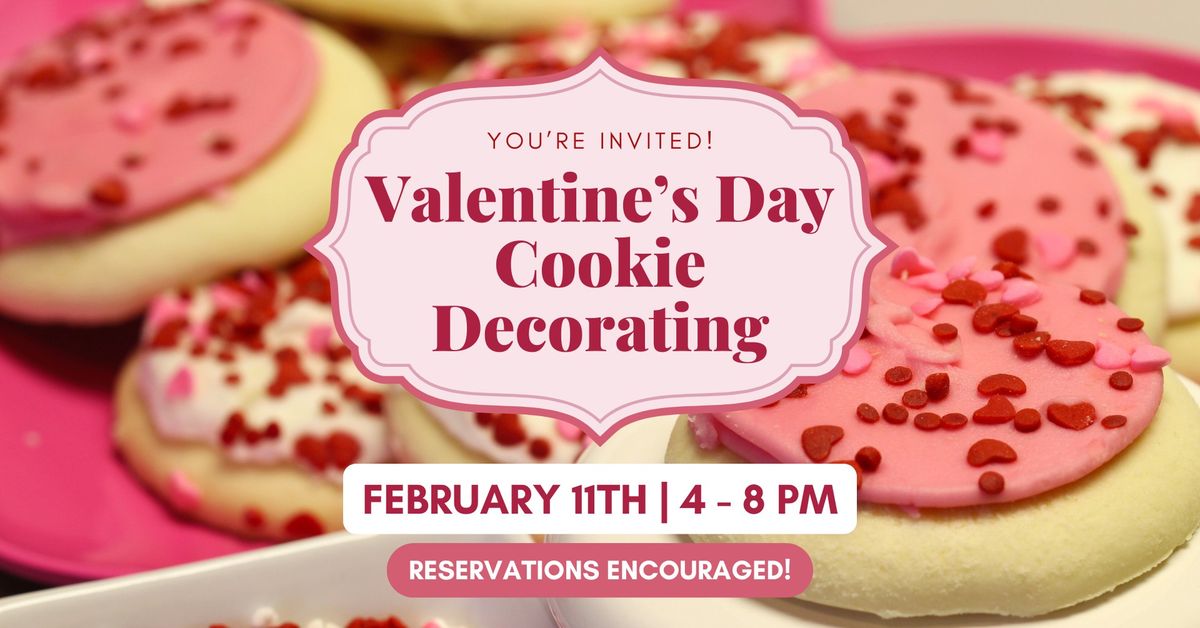 Valentine's Day Cookie Decorating