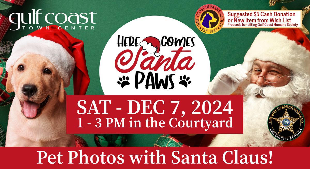 Santa Paws - Pet Photos with Santa 