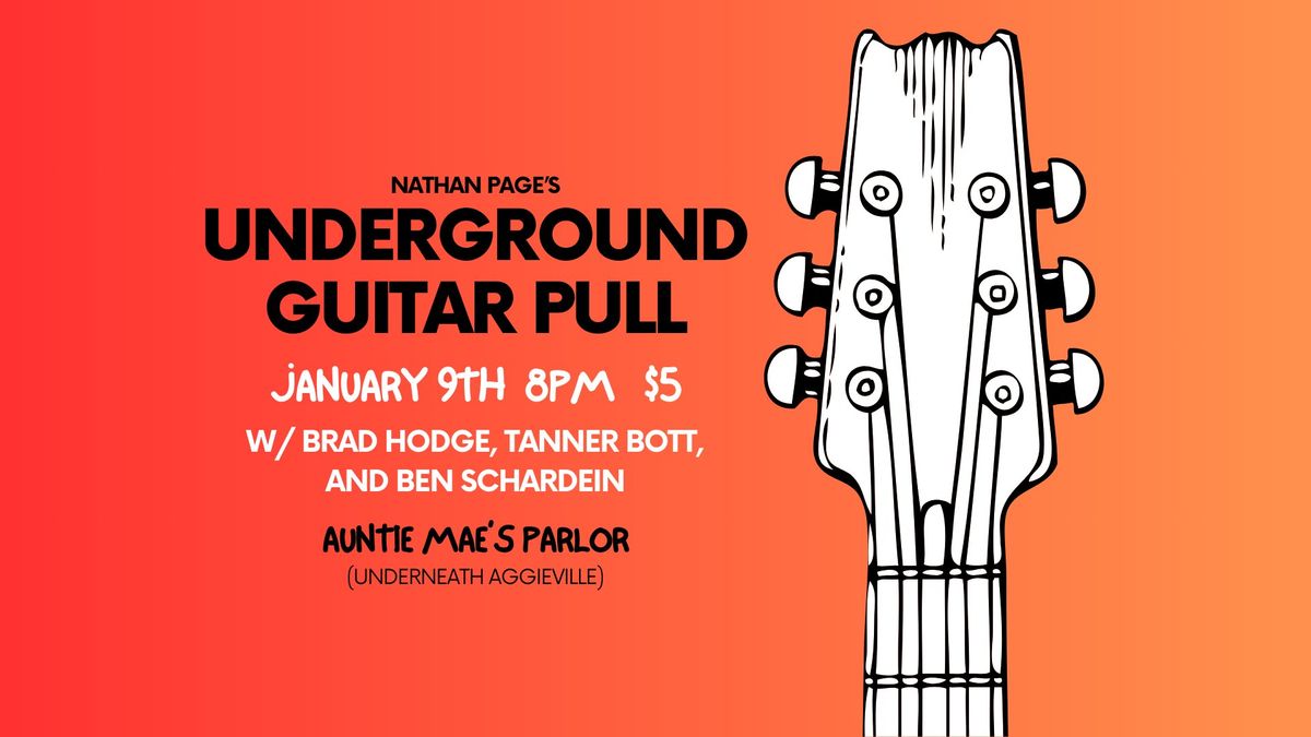 Nathan Page's Underground Guitar Pull - Brad Hodge, Tanner Bott, and Ben Schardein