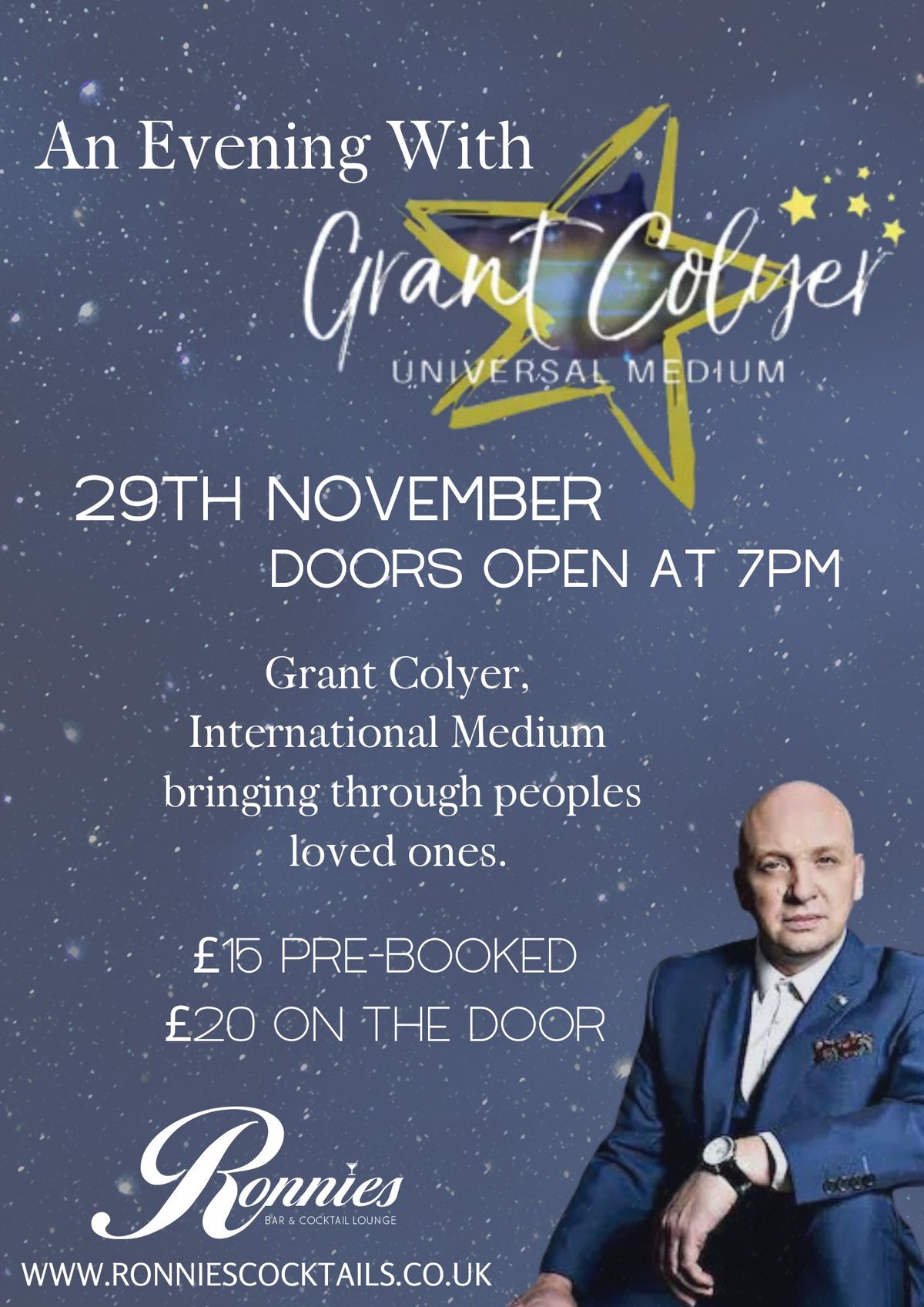 An Evening With Grant Colyer