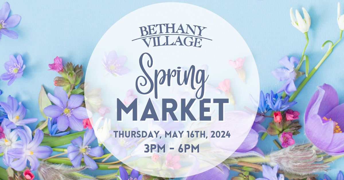 Spring Market at Bethany Village