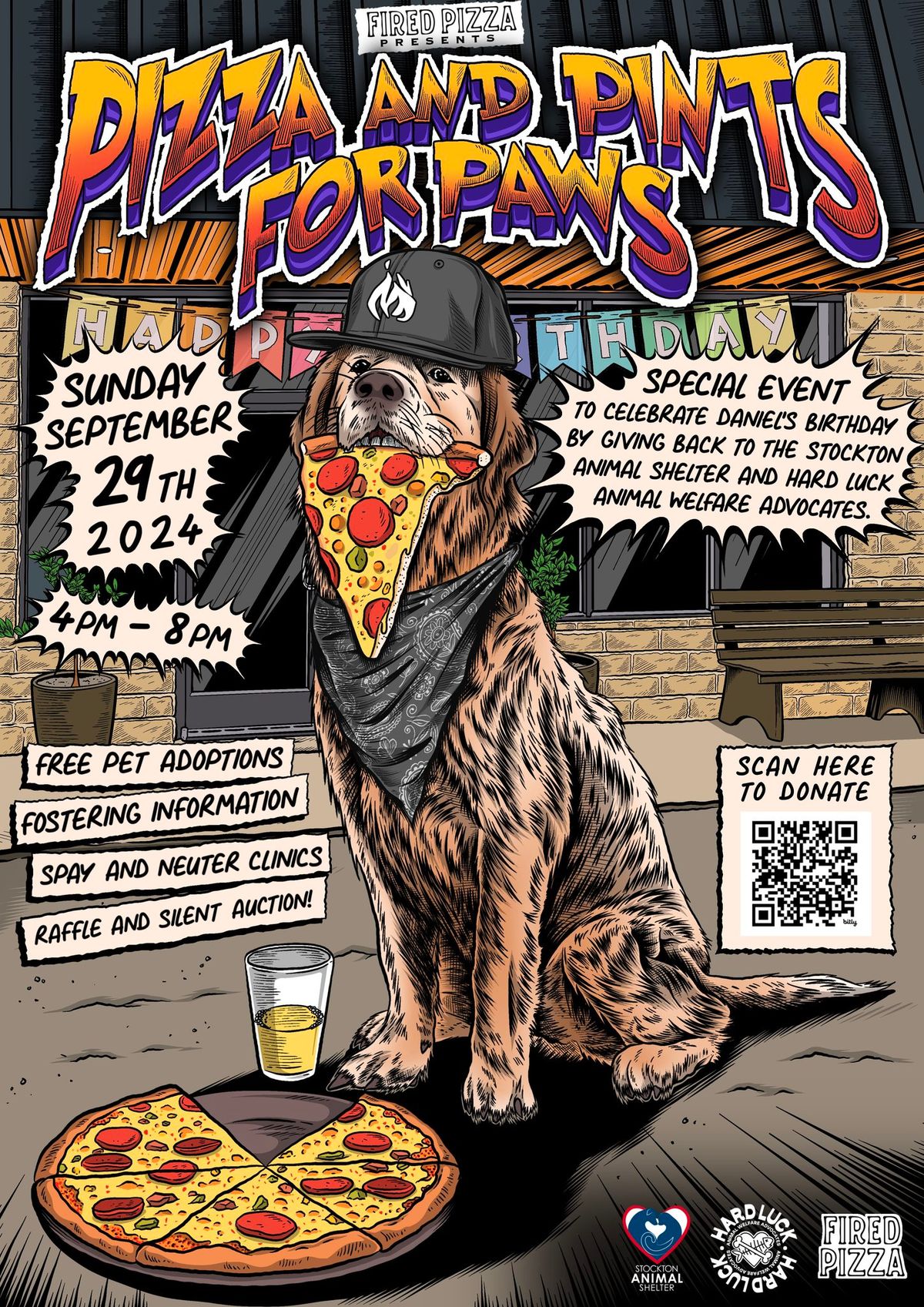 PIZZA & PINTS FOR PAWS