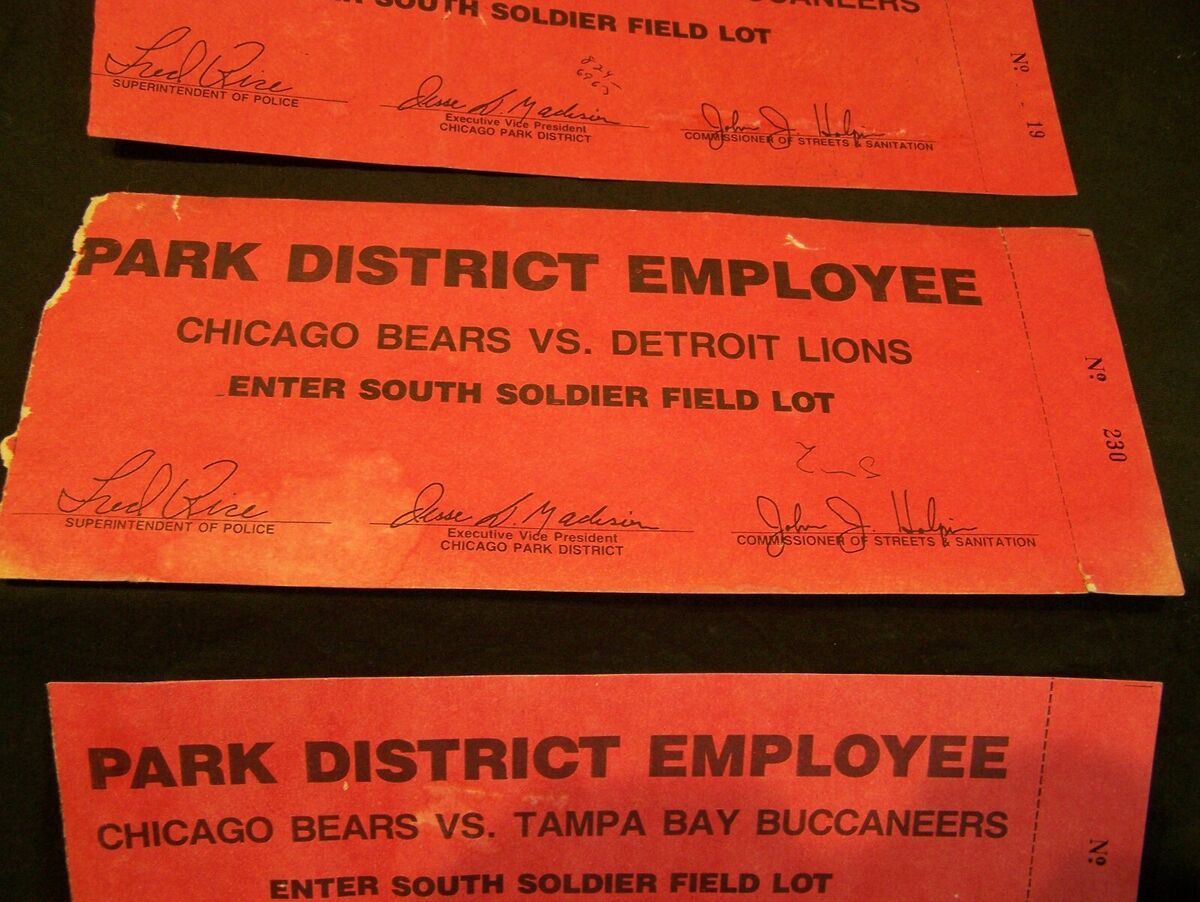 PARKING: Detroit Lions vs. Chicago Bears