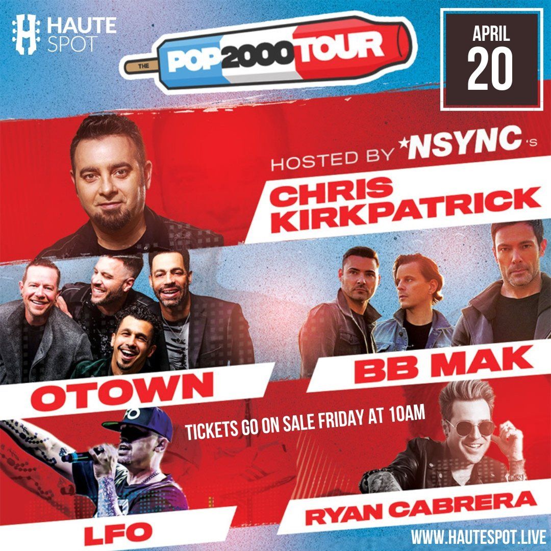 POP 2000 Tour - Chris Kirkpatrick at Arcada Theatre