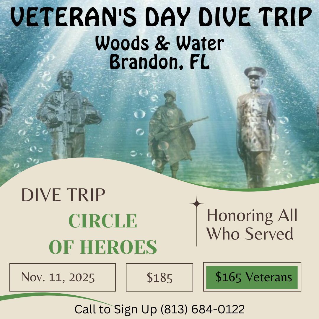 Veteran's Day Dive Trip: Circle of Heroes