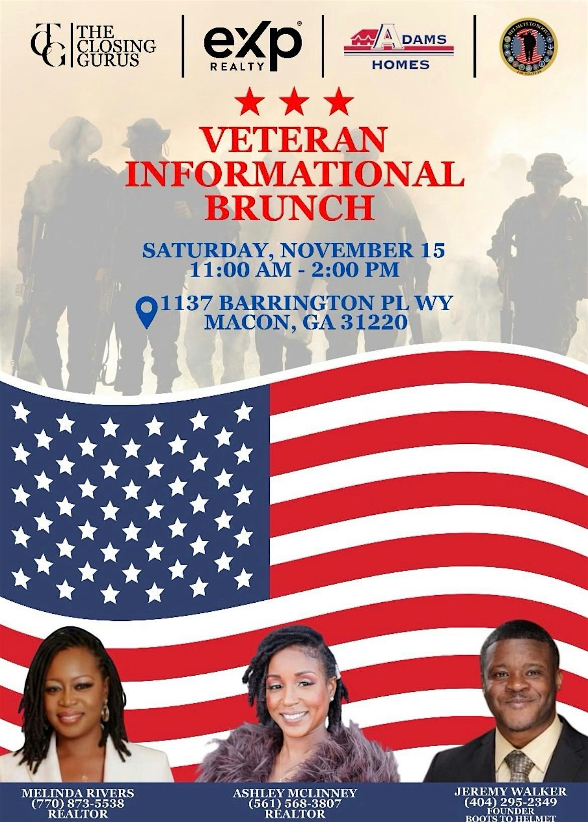 Veteran informational brunch