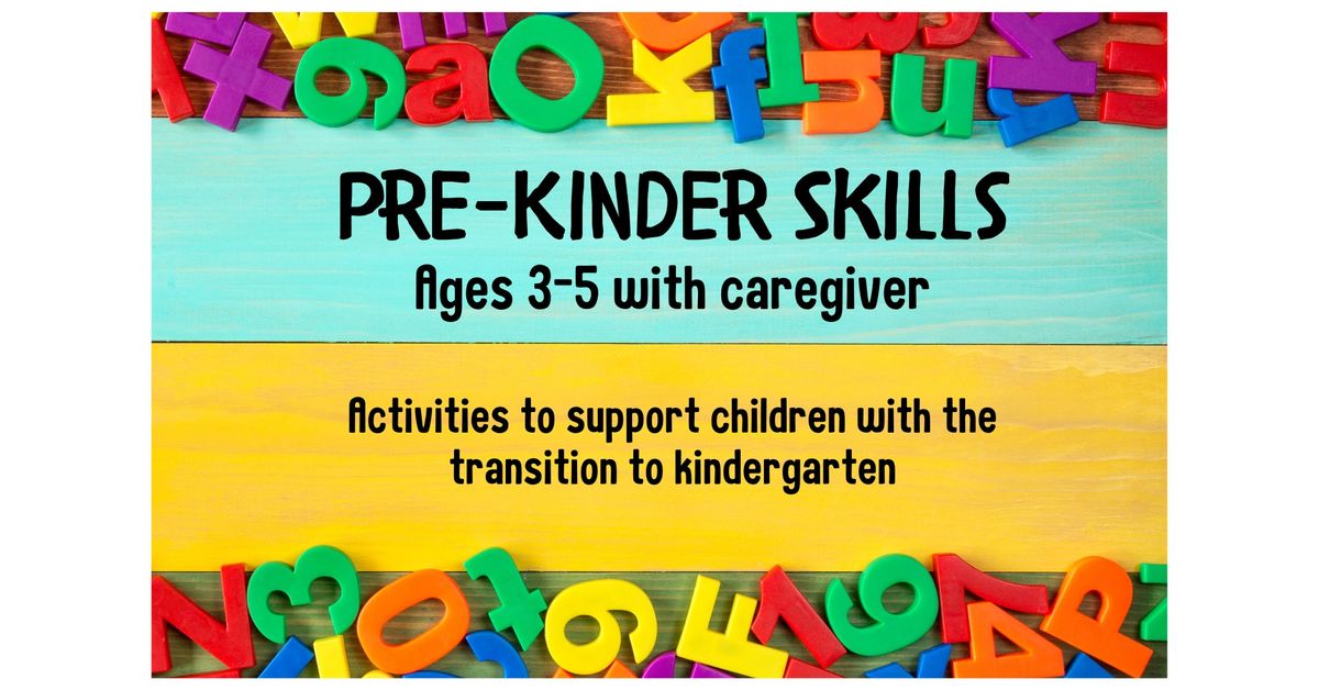 Pre-Kinder Skills