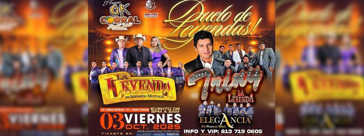 LA LEYENDA DE SERVANDO MONTALVA, TRINY LA LEYENDA & MAS
