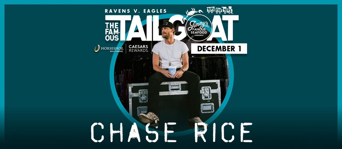 Ravens\/Eagles TailGOAT With Chase Rice