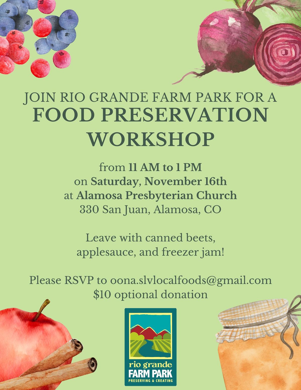 Food Preservation Workshop