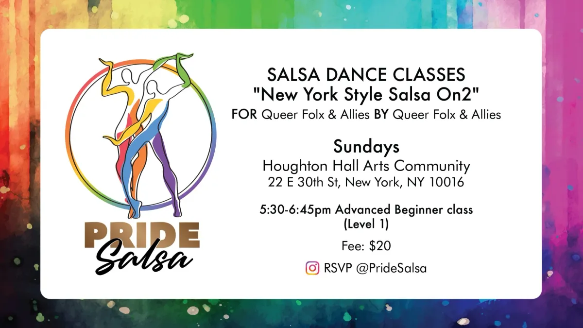 Queer Salsa Classes for Advanced Beginners on Sundays