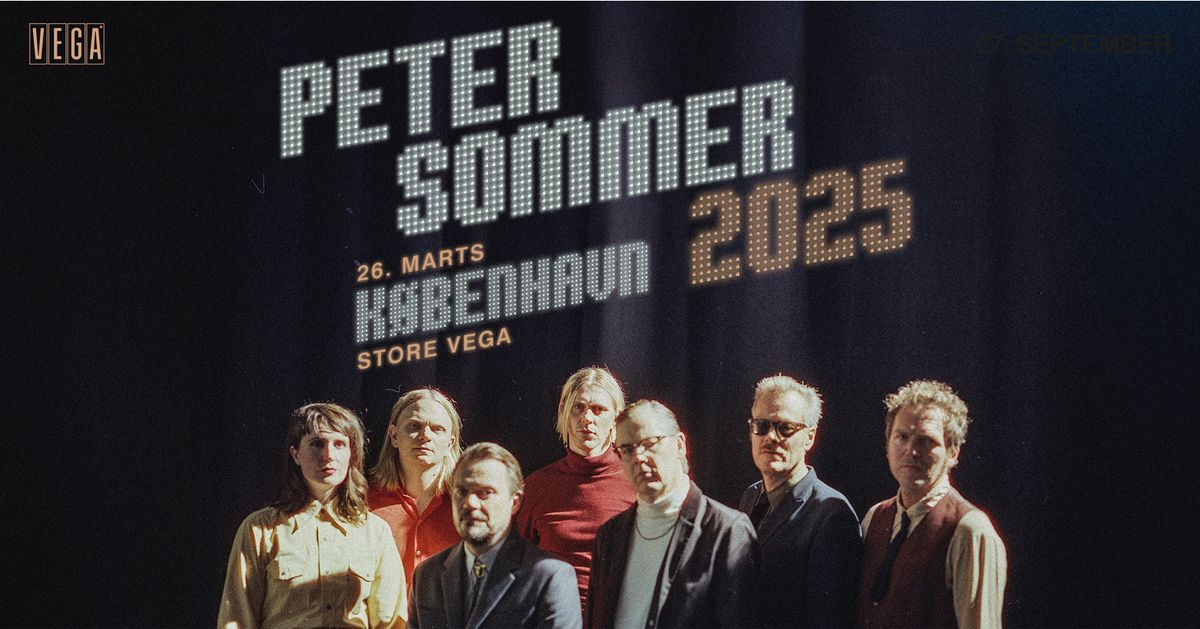 Peter Sommer - VEGA - UDSOLGT!