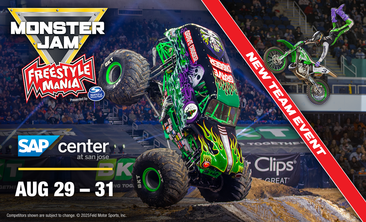 Monster Jam Freestyle Mania at Oakland Arena