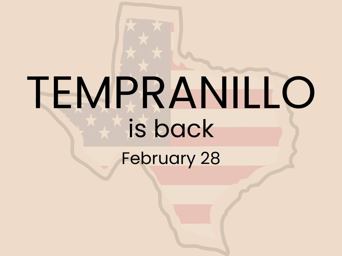 Totally Texas Tempranillo Release Party