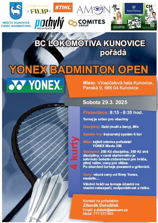 5. YONEX BADMINTON OPEN