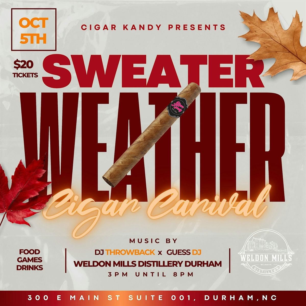 Sweater Weather Cigar Carnival