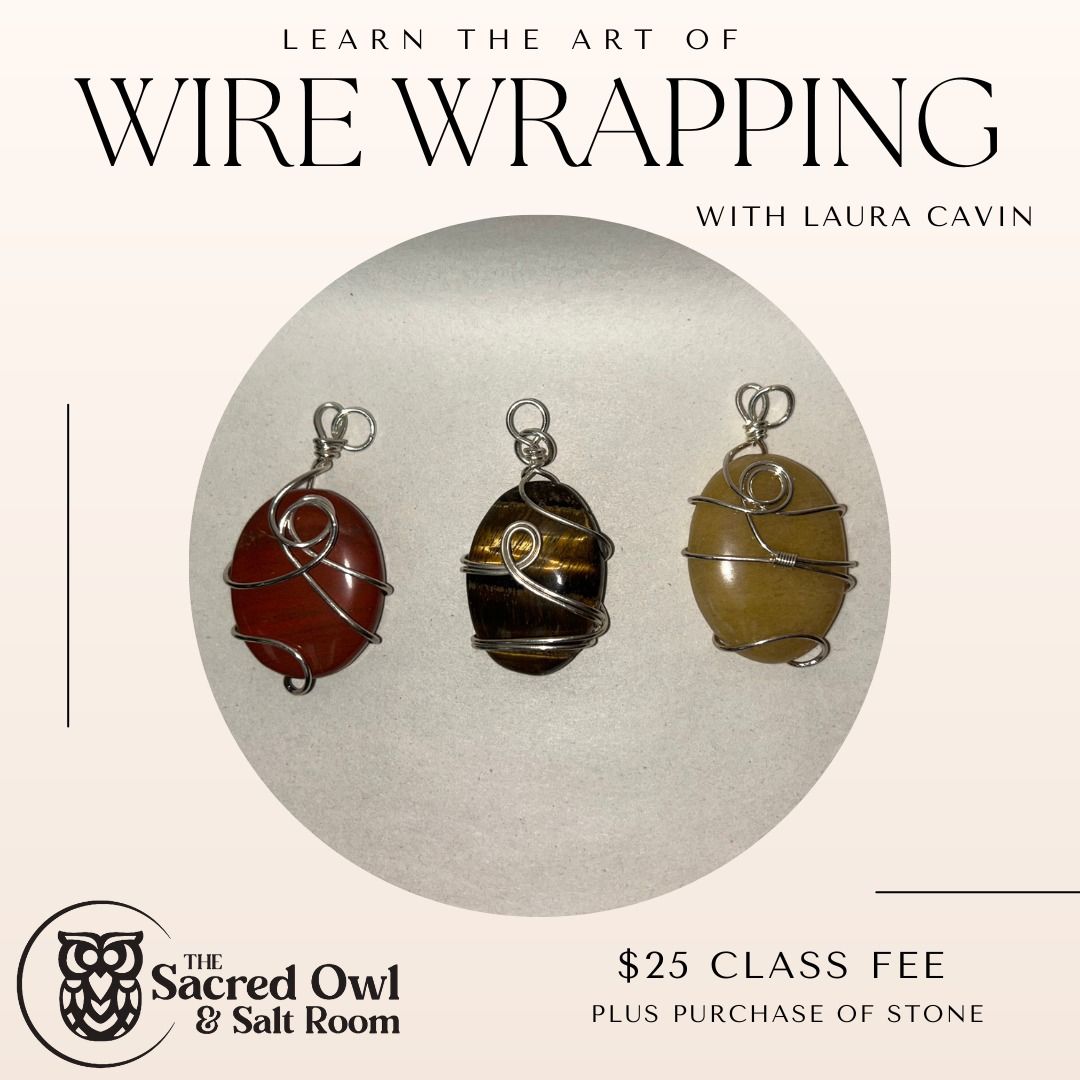 Wire wrapping 101 with Laura Cavin