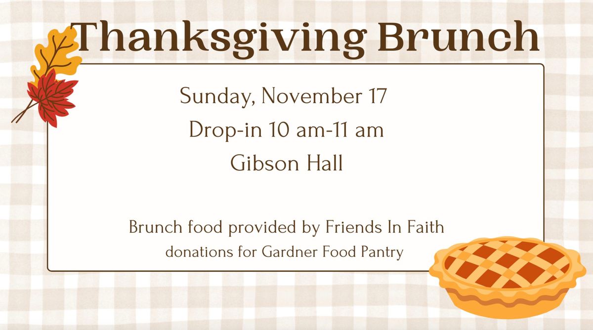 Lakewood UMC Thanksgiving Brunch 