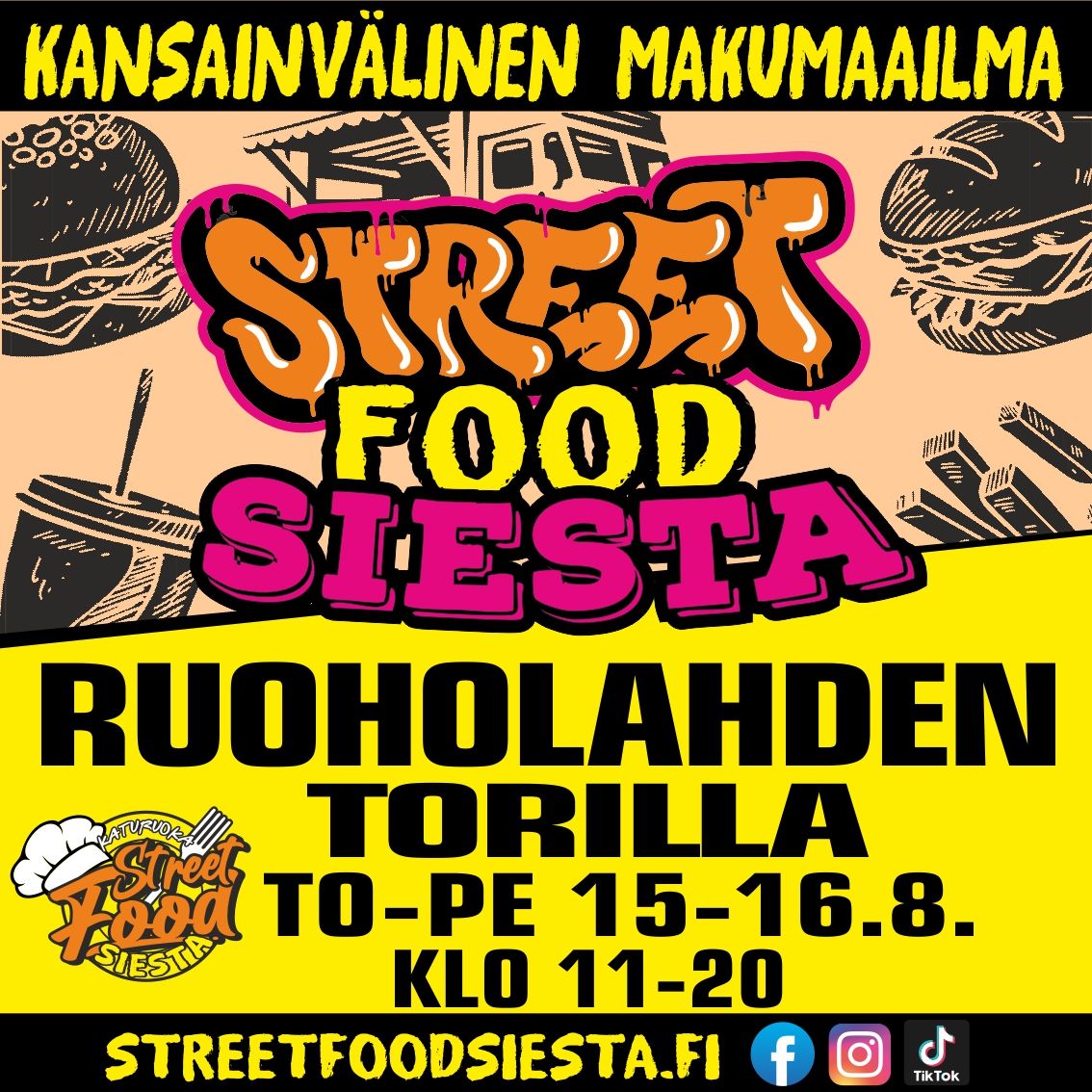 Street Food Siesta Ruoholahden Tori