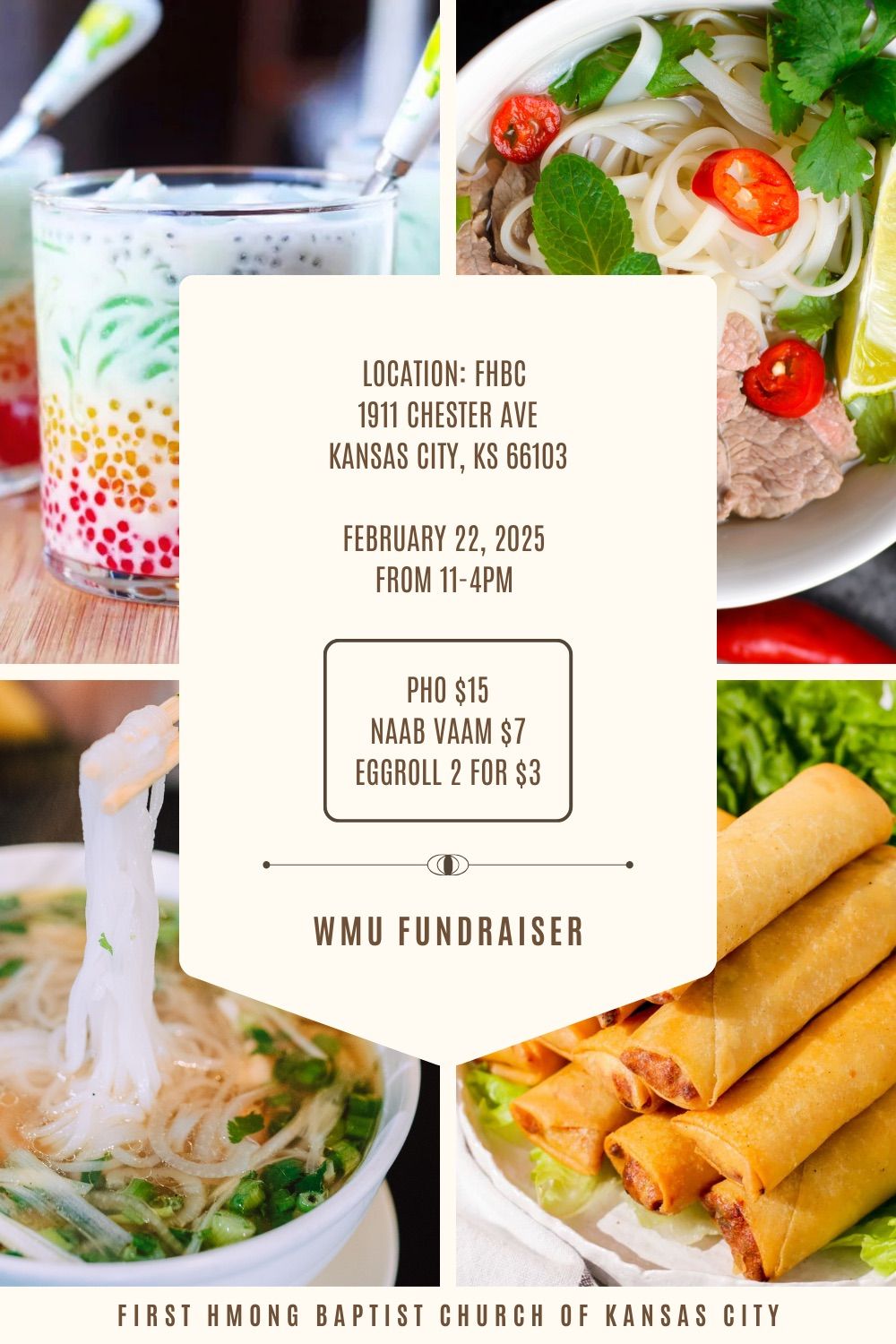 Pho Fundraiser 