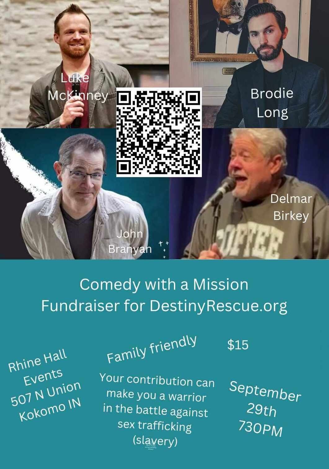 Comedy with a Mission Fundraiser!