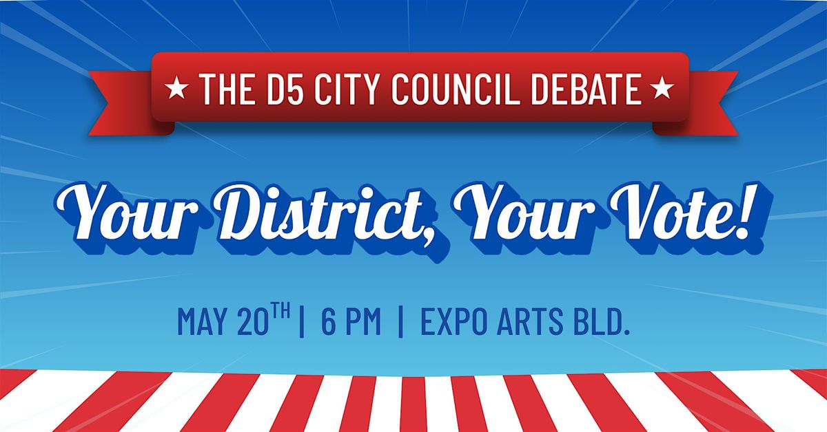 District 5 City Council Debate - Megan Kerr & Tara Riggi