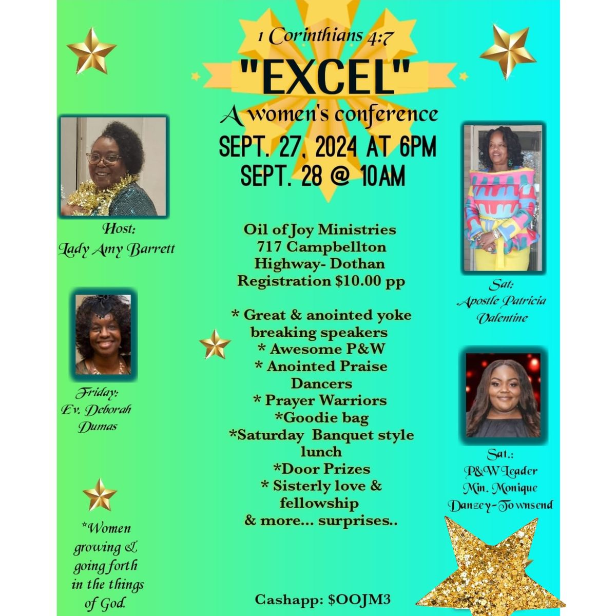 "EXCEL", A Two Day Women's Conference