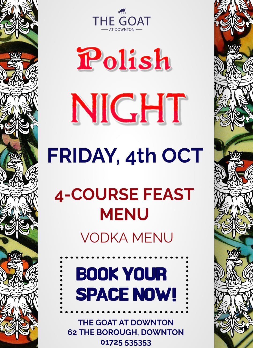 Polish Night at The Goat at Downton 