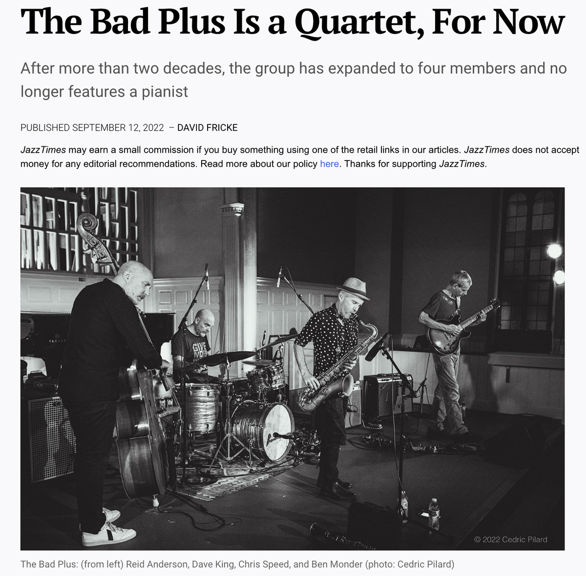 The Bad Plus