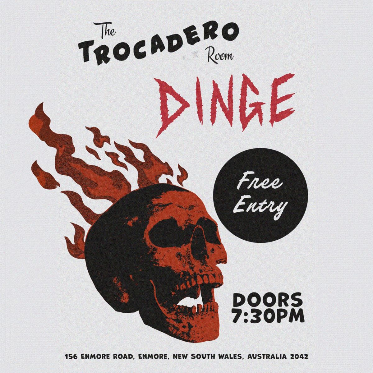 DINGE Live at the Trocadero Room