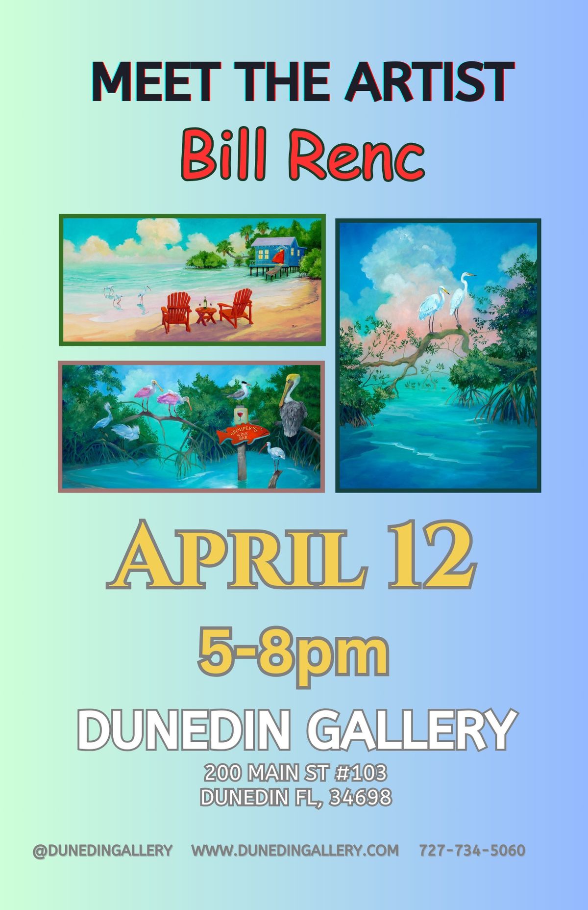 Meet the Artist Bill Renc