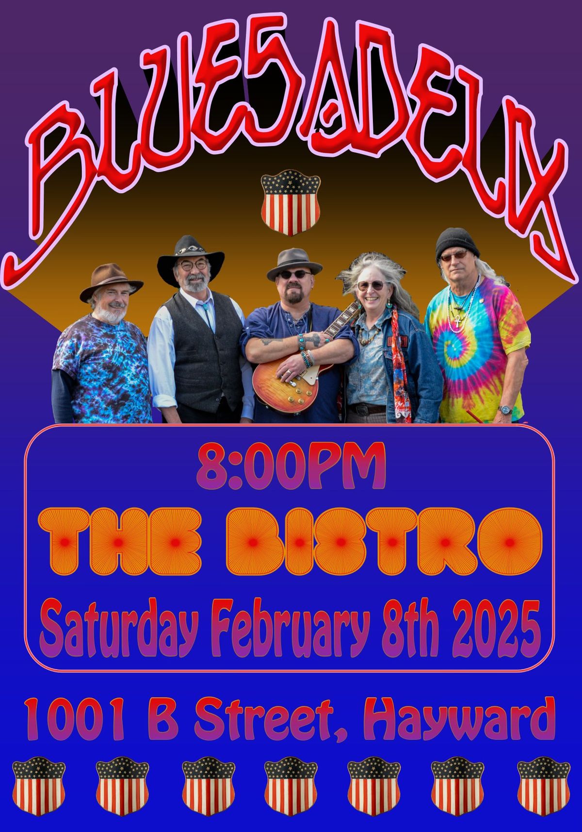 The Golden Gate Blues Society Presents: Blues, Beer and Bluesadelix at The Bistro