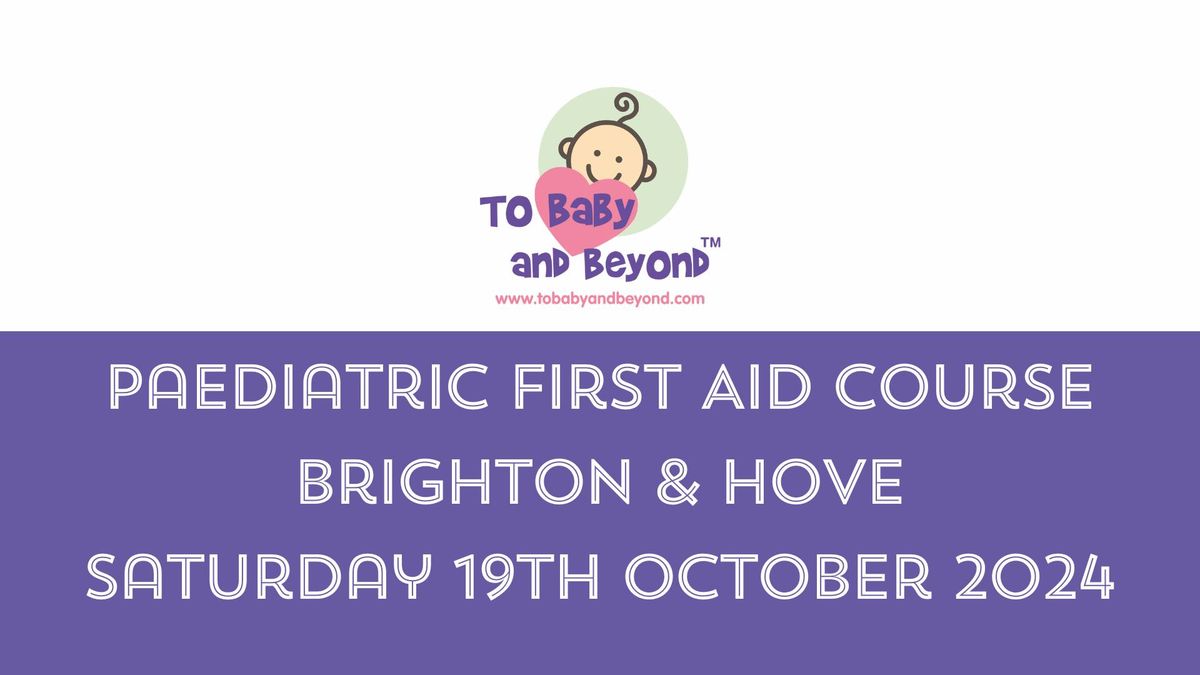 Paediatric First Aid course