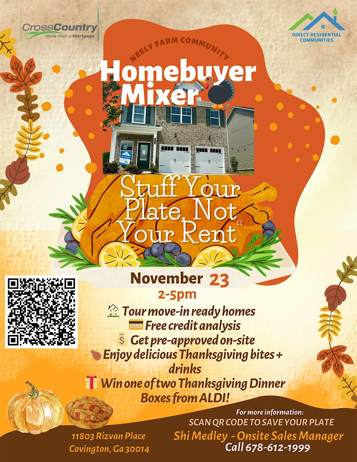 \u201cStuff Your Plate, Not Your Rent\u201d \u2013 Homebuyer Mixer