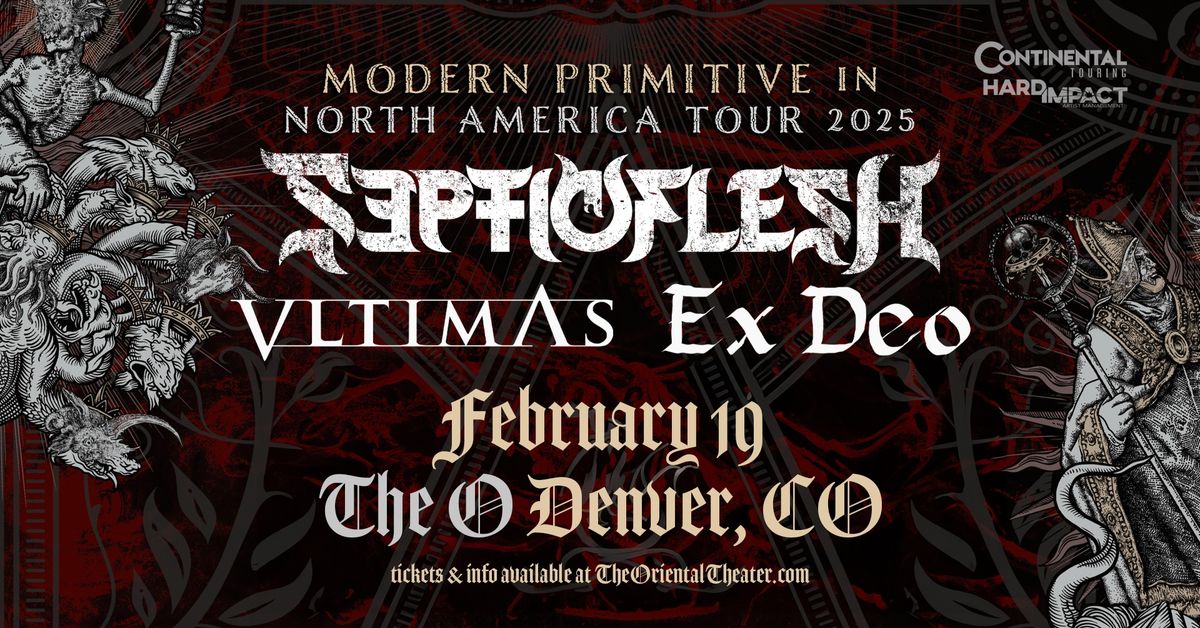 Septicflesh with Vltimas and Ex Deo | Denver, CO