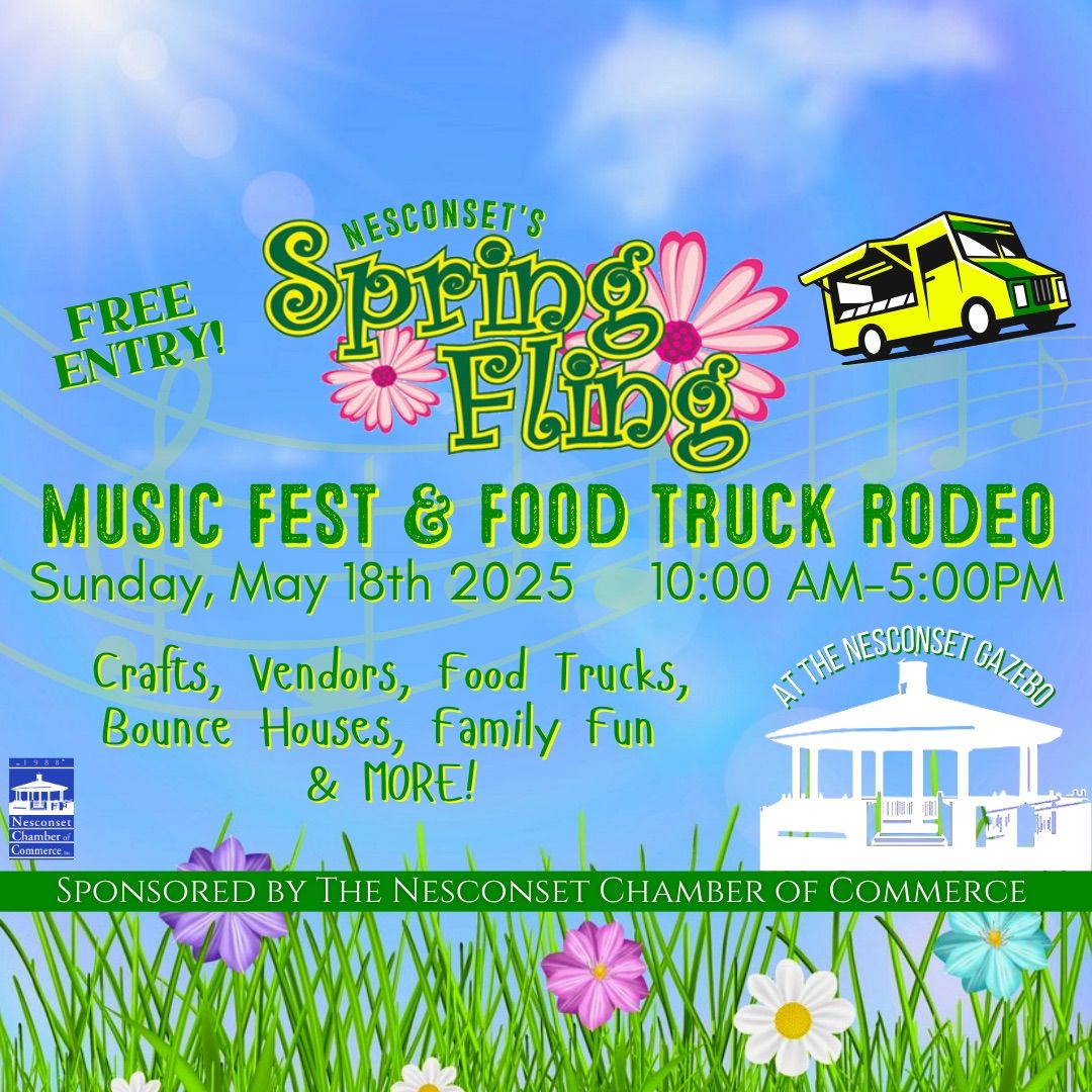 Nesconset Spring Fling, Music Fest and Food Truck Rodeo 