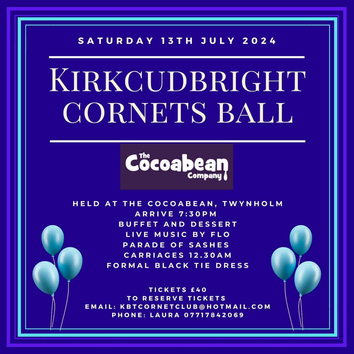 Kirkcubright Cornets Ball 2024